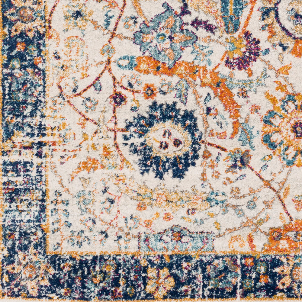 Harput Burgandy/Teal Machine Woven Rug HAP-1014 - swatch