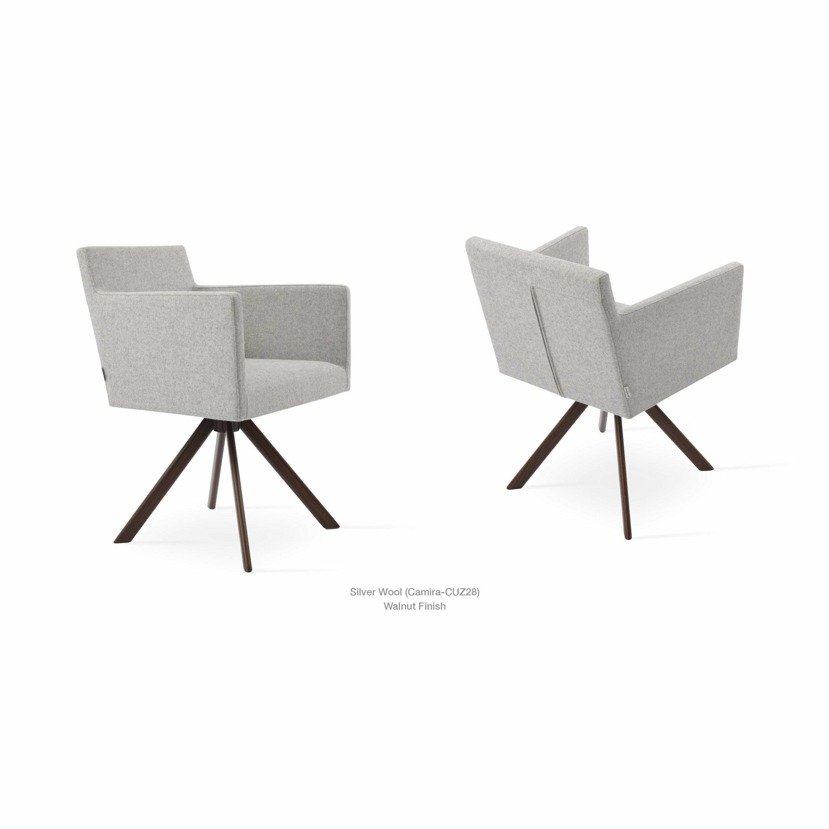 Harput Sword Swivel Armchair