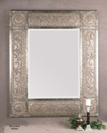 Harvest Serenity Champagne Gold Wall Mirror