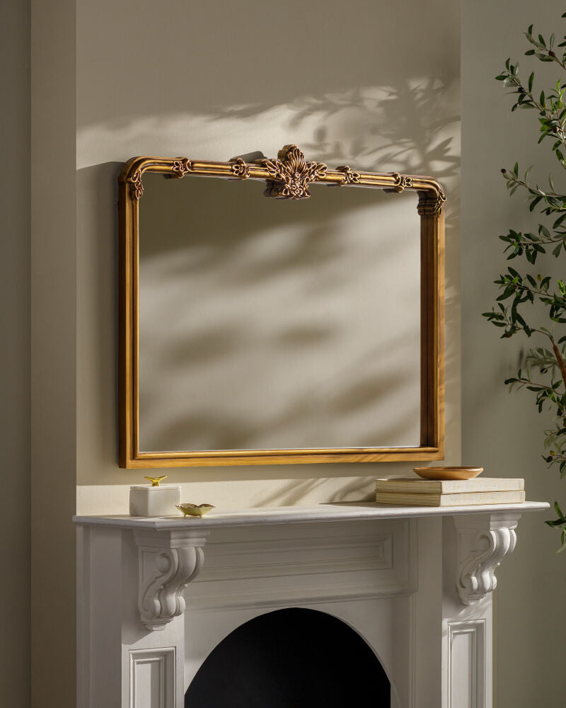 Highclere Mantel Mirror - styleshot