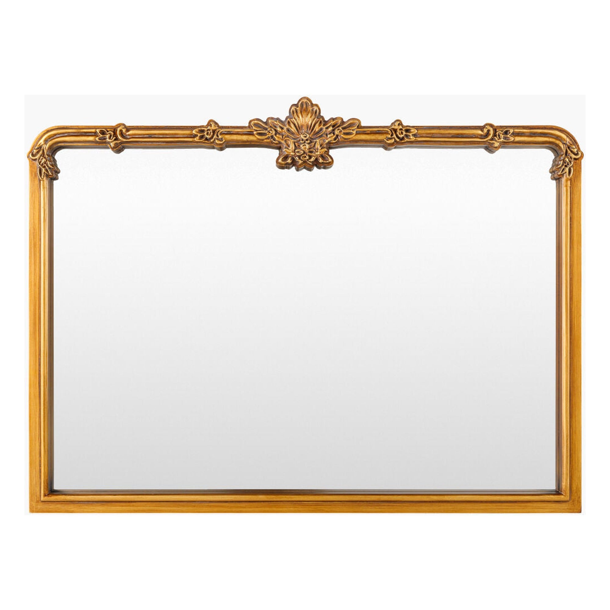 Highclere Mantel Mirror - 30"H x 40"W x 2"D
