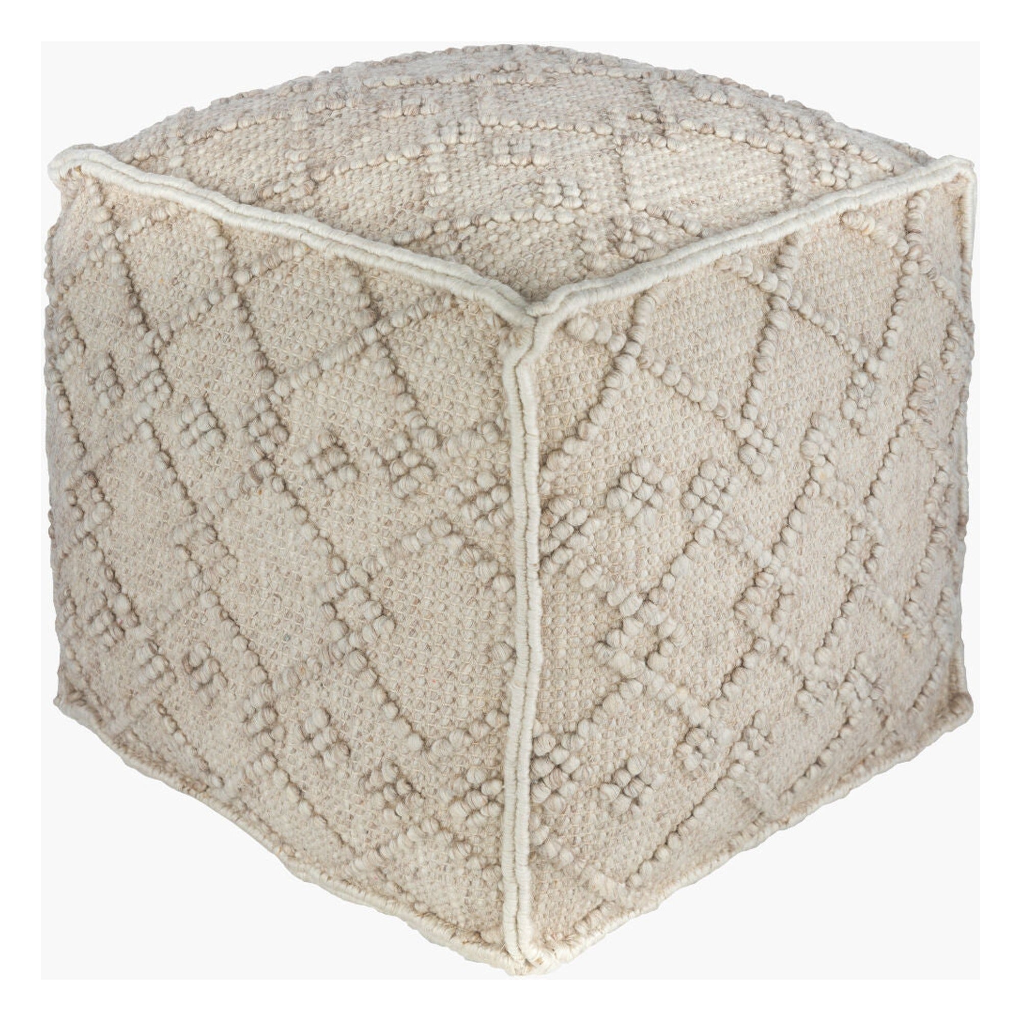 Hygge Pouf HGPF-002 - 18"H x 18"W x 18"D