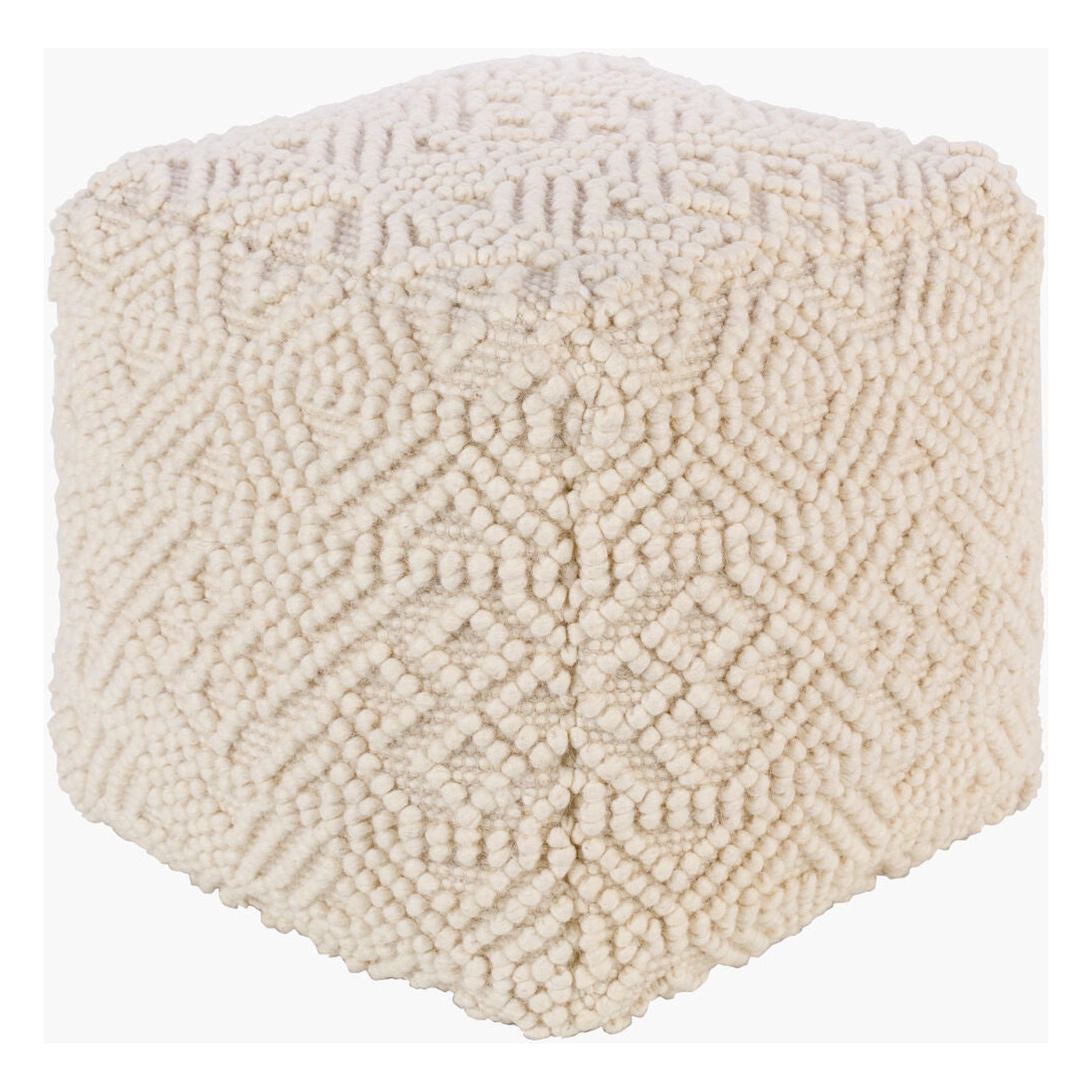 Hygge Pouf HGPF-006 - 18"H x 18"W x 18"D