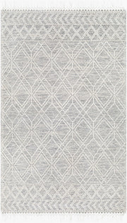 Hemingway Black/Cream Handmade Rug - 10' x 14'