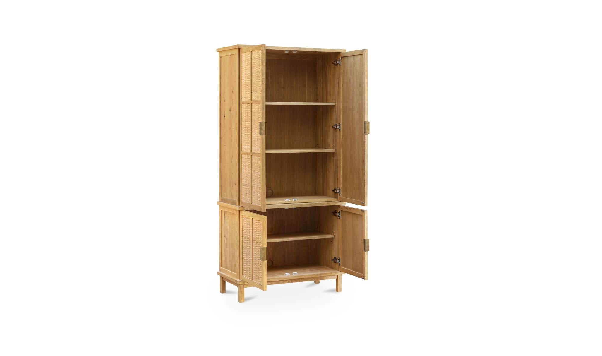 Seymour Tall Cabinet Natural by Moe's Home Collection - view 7