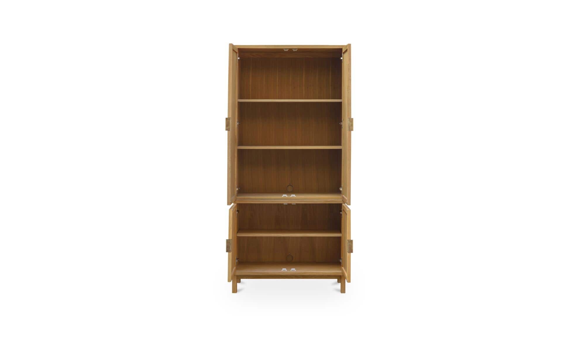 Seymour Tall Cabinet Natural by Moe's Home Collection - view 5