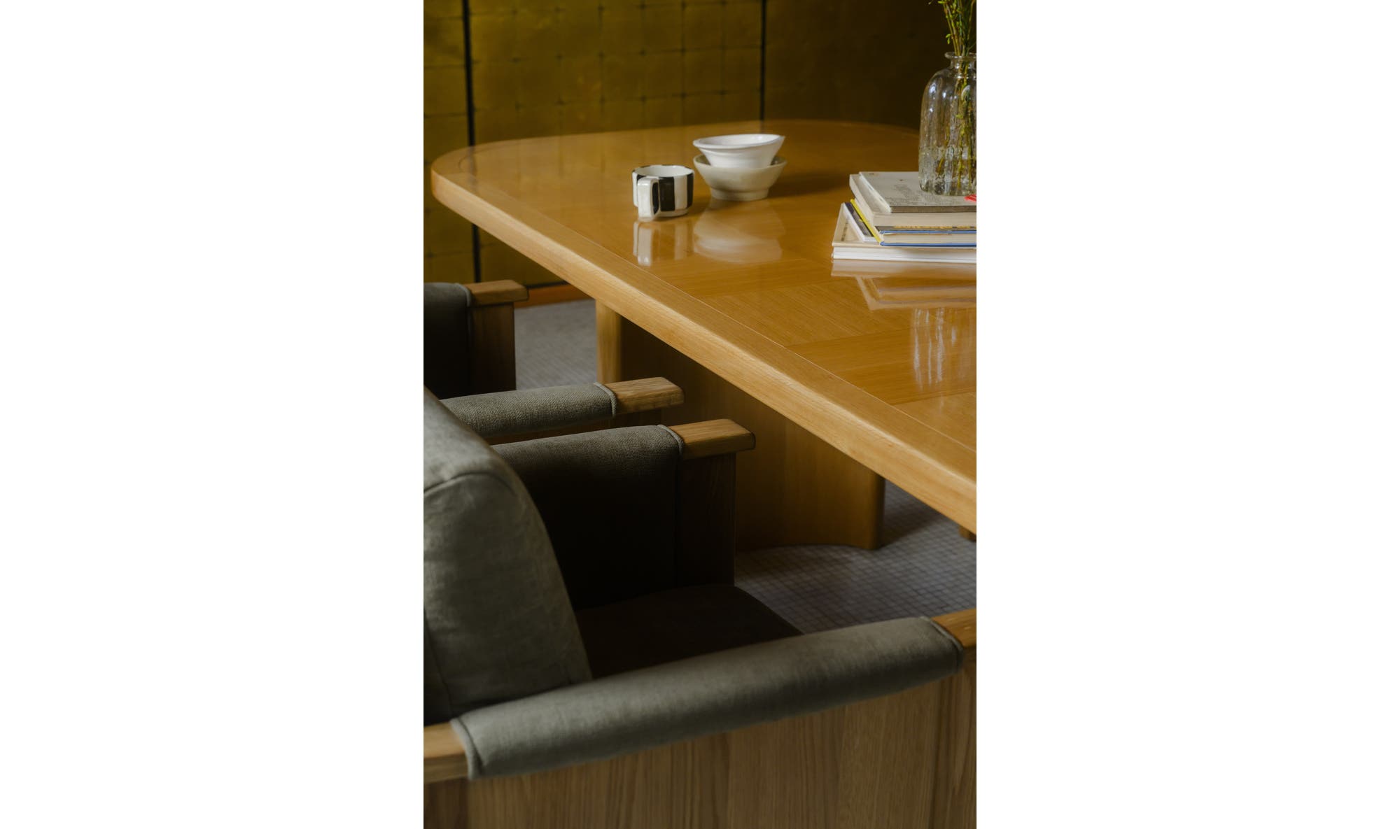 Mallory Dining Table Natural by Moe's Home Collection - view 11