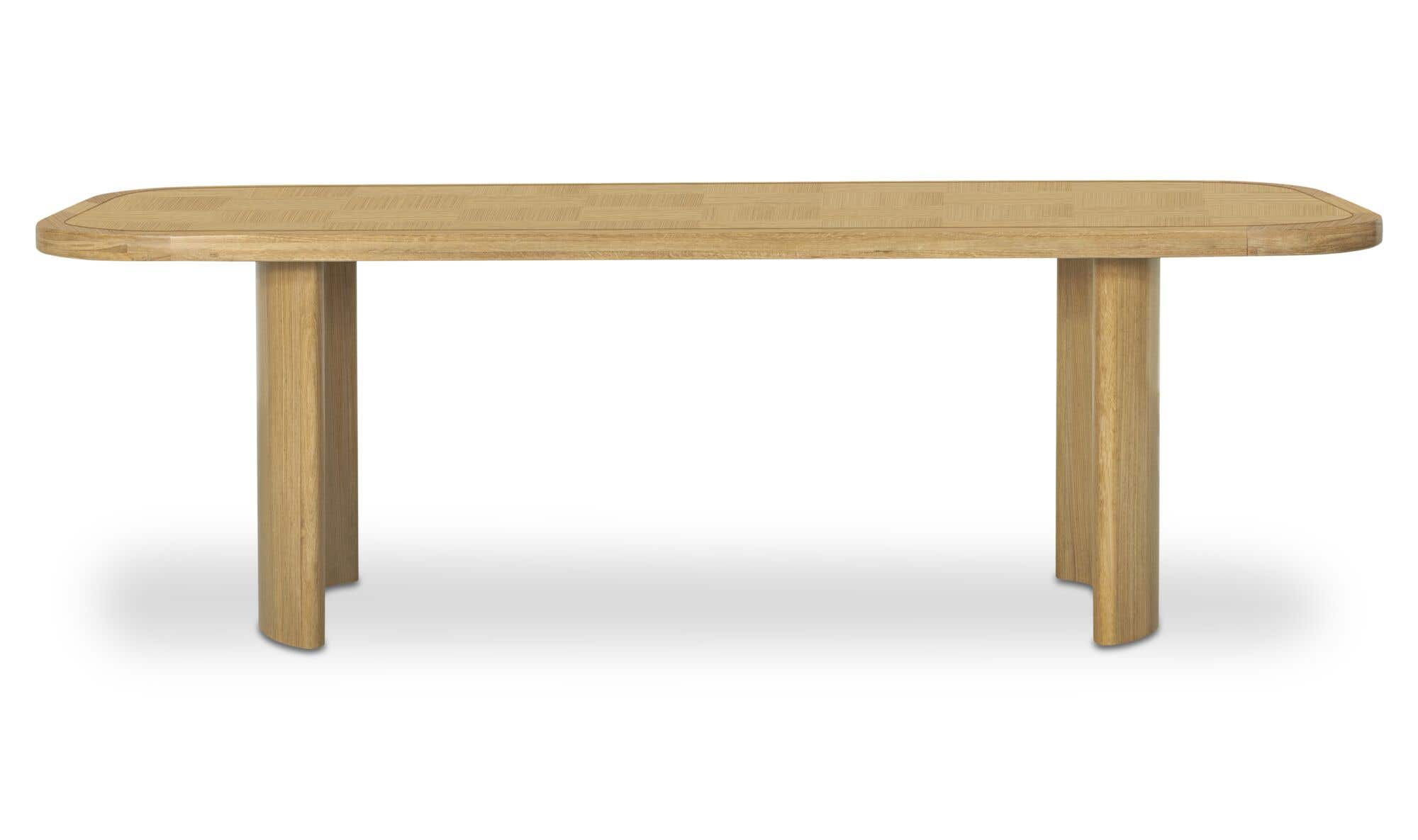 Mallory Dining Table Natural by Moe's Home Collection - view 7