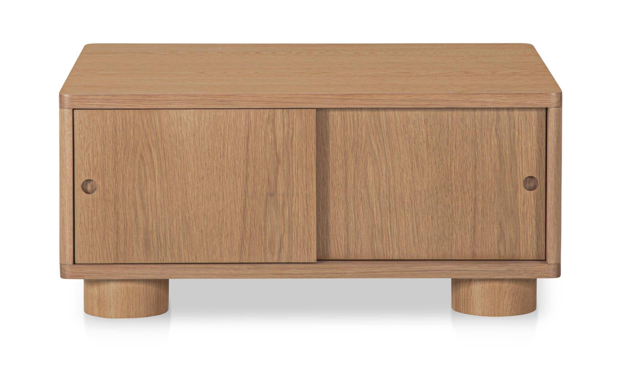 Hobbs Storage Coffee Table Natural by Moe's Home Collection - view 4