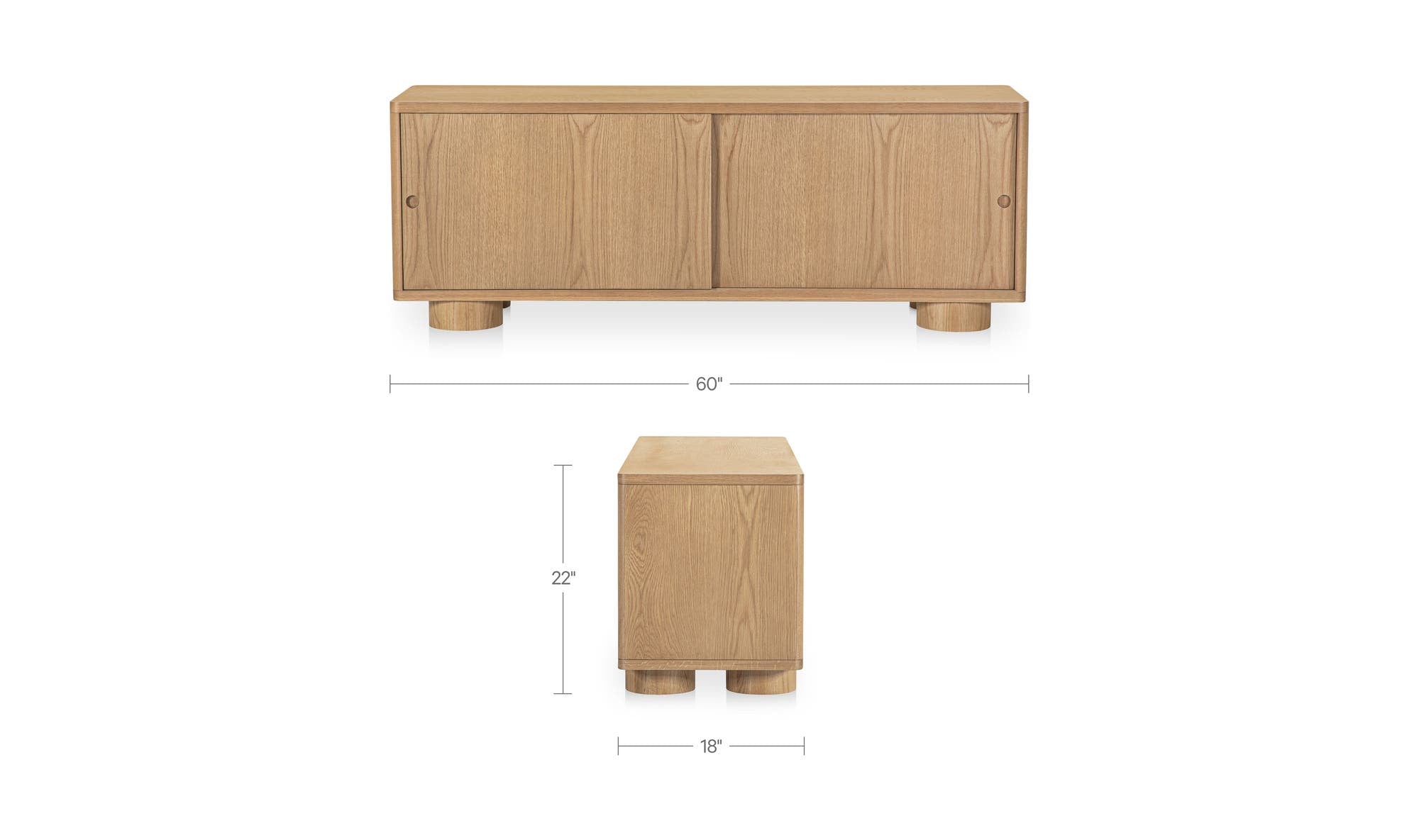Hobbs Media Unit Natural by Moe's Home Collection - view 13
