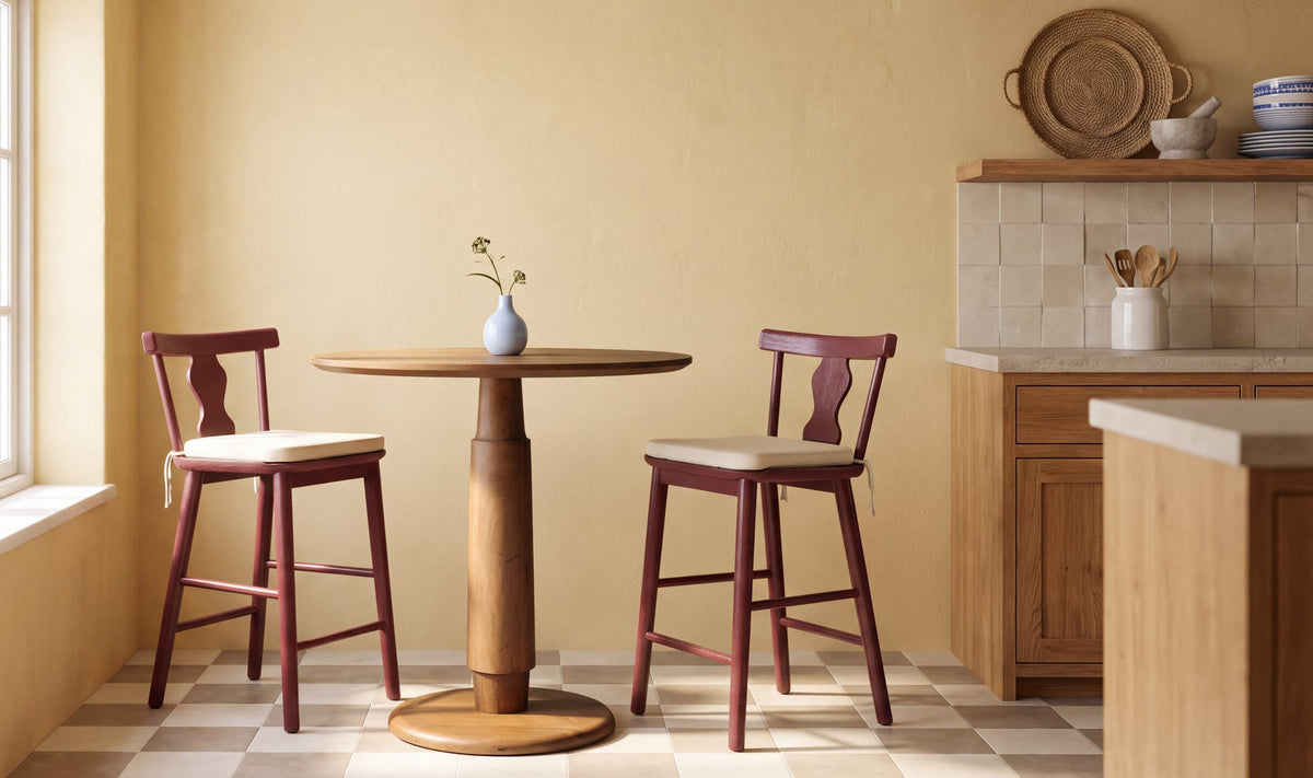 Orla Counter Stool Red by Moe's Home Collection - view 3