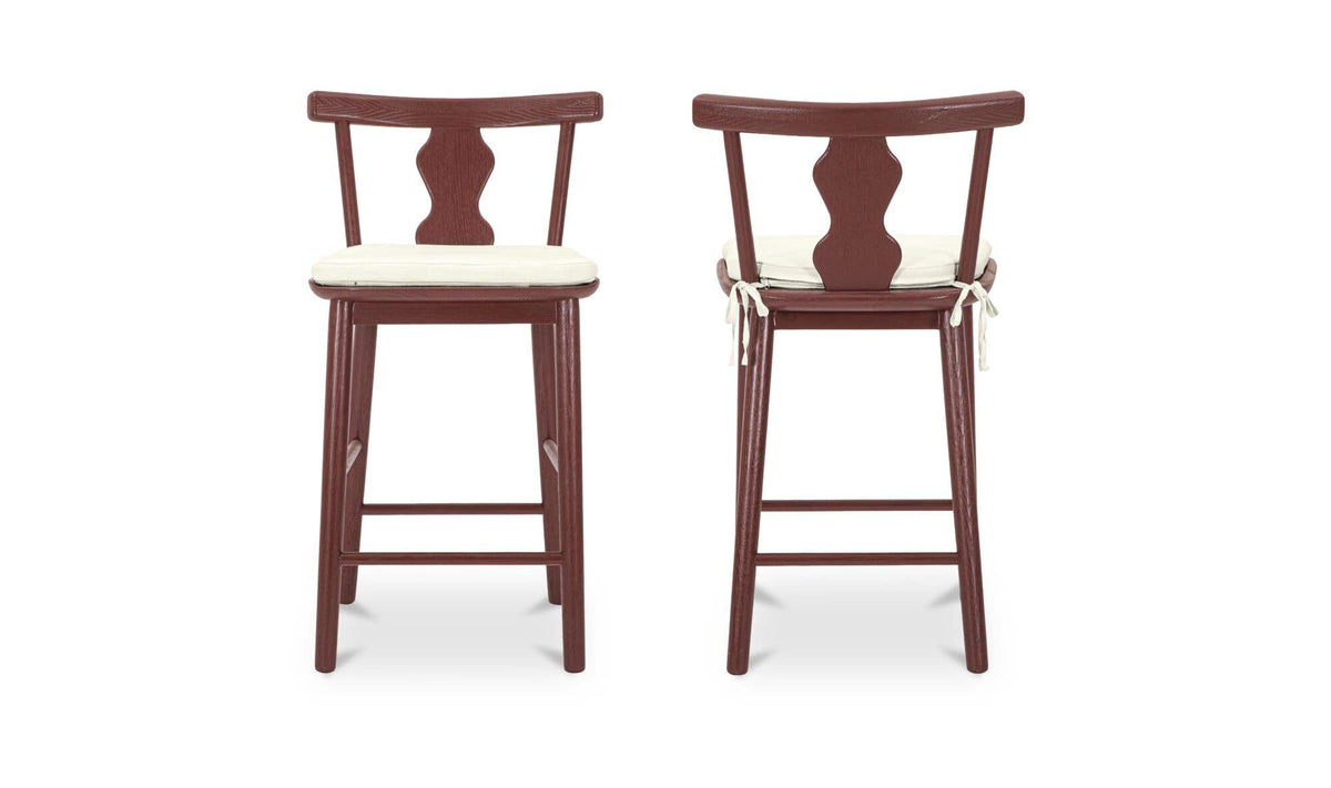 Orla Counter Stool Red by Moe's Home Collection - view 6