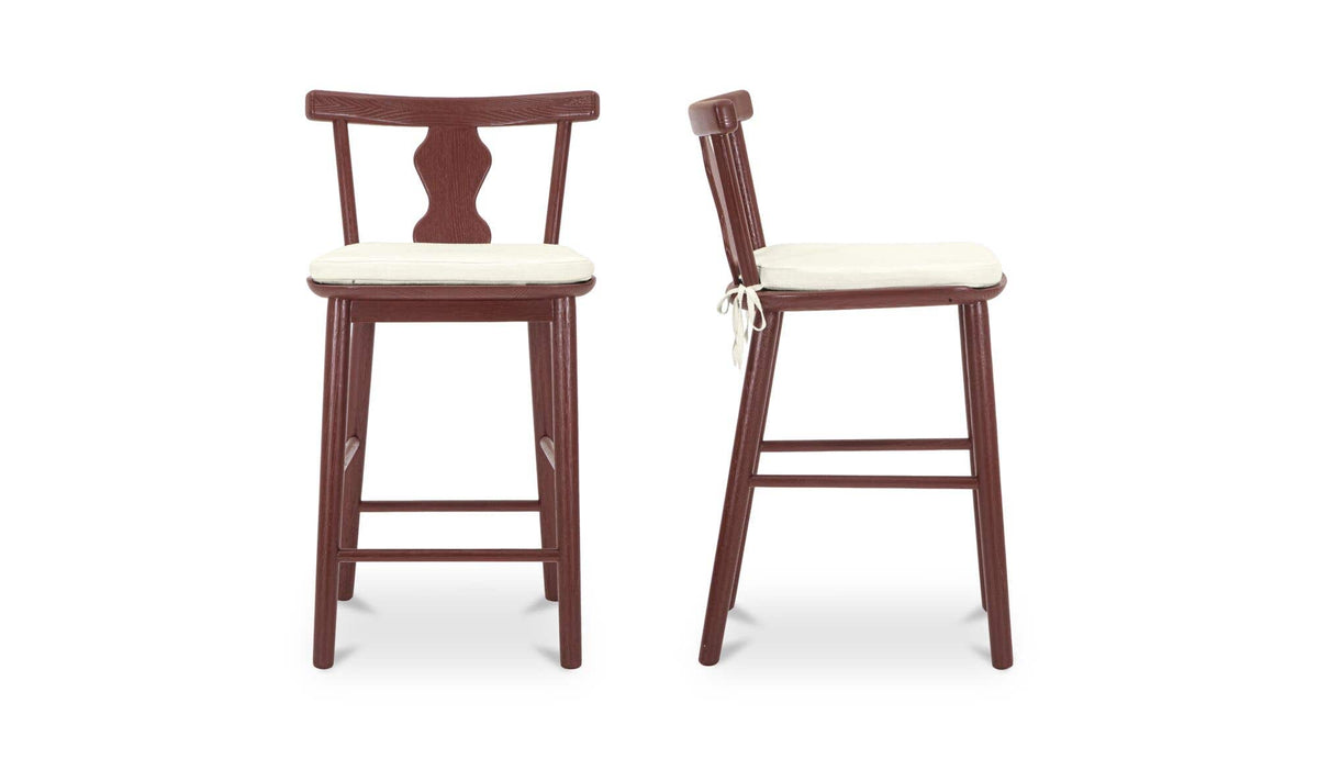 Orla Counter Stool Red by Moe's Home Collection - view 5