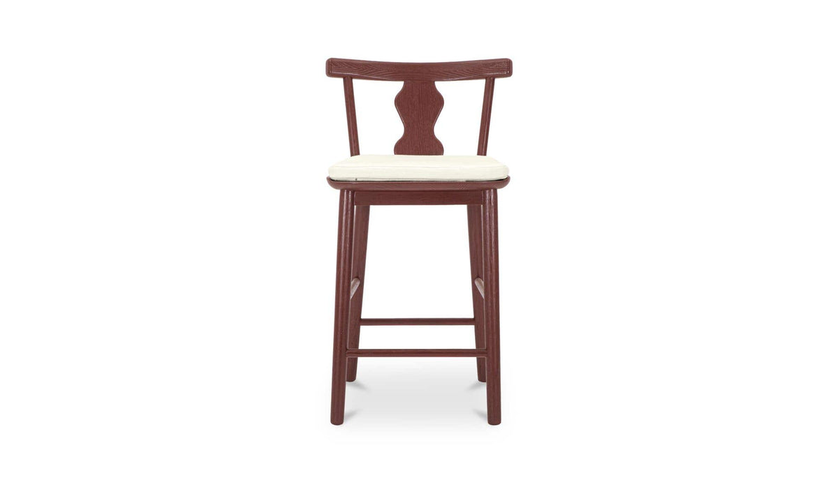 Orla Counter Stool Red by Moe's Home Collection - view 2