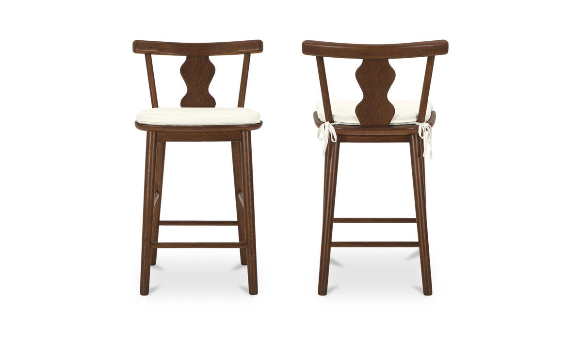 Orla Counter Stool Dark Brown by Moe's Home Collection - view 6