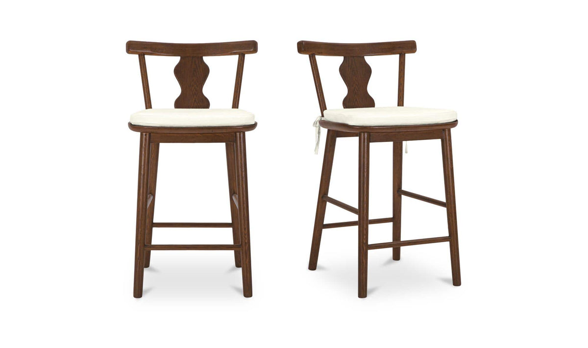 Orla Counter Stool Dark Brown by Moe's Home Collection - view 4