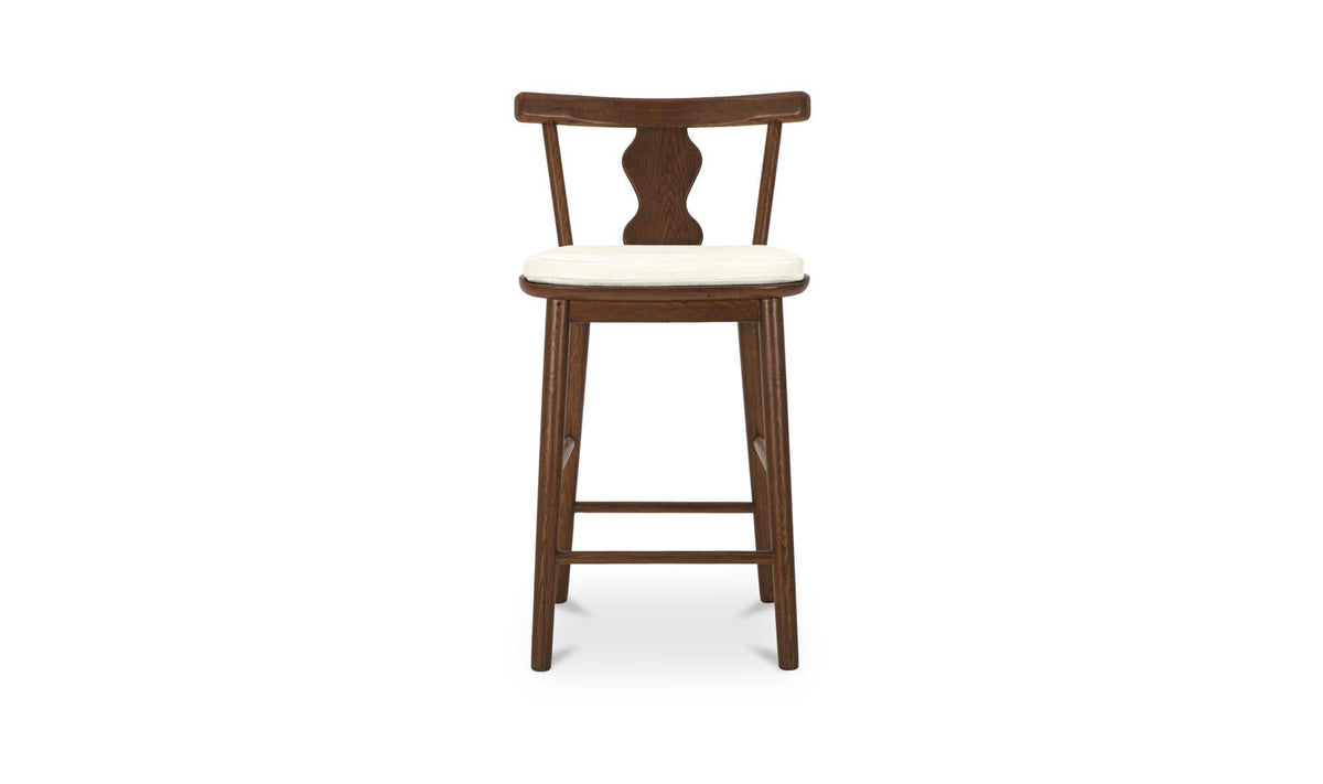 Orla Counter Stool Dark Brown by Moe's Home Collection - view 2