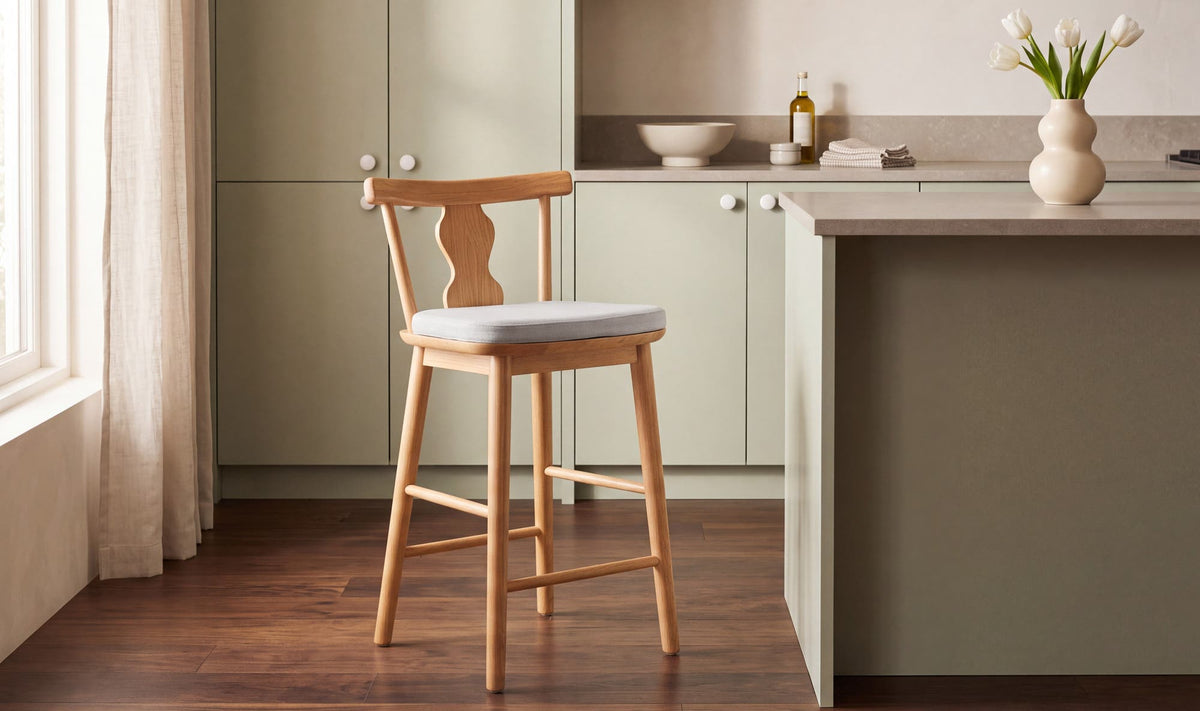 Orla Counter Stool Natural by Moe's Home Collection - view 3