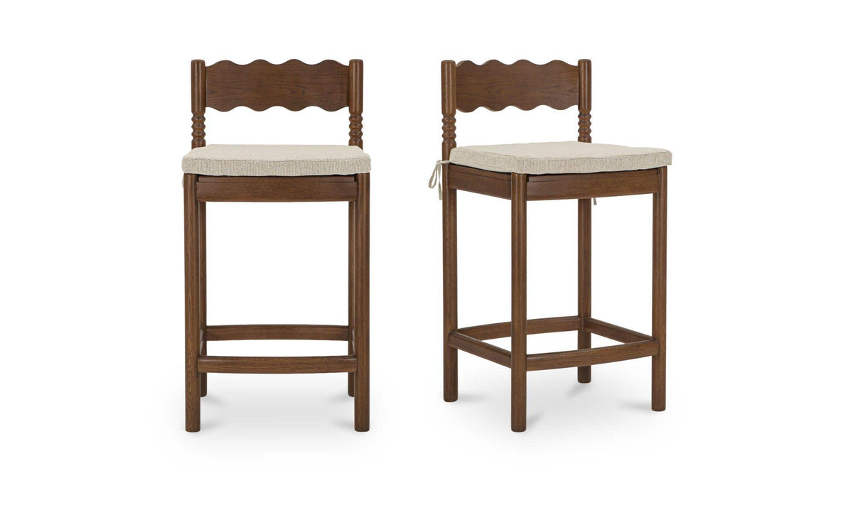 Sai Counter Stool Light Brown by Moe's Home Collection - view 4