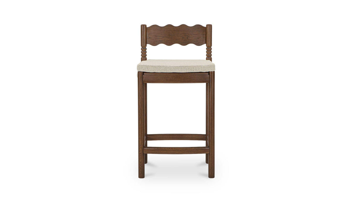 Sai Counter Stool Light Brown by Moe's Home Collection - view 2