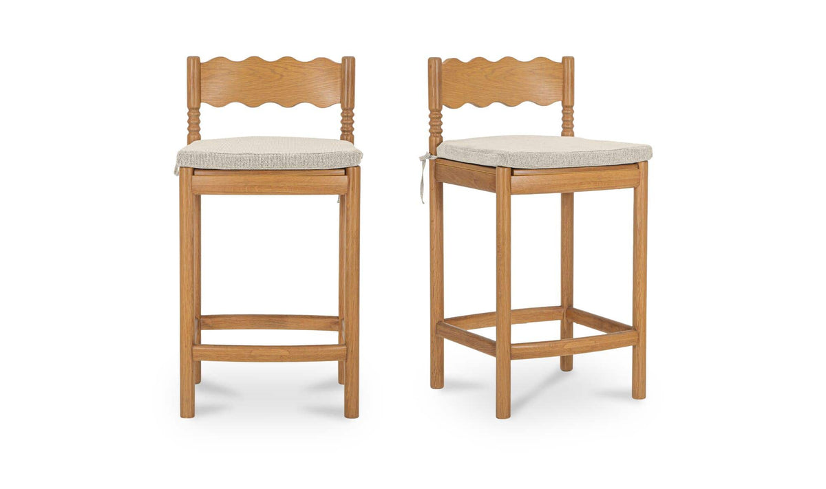 Sai Counter Stool Natural by Moe's Home Collection - view 4