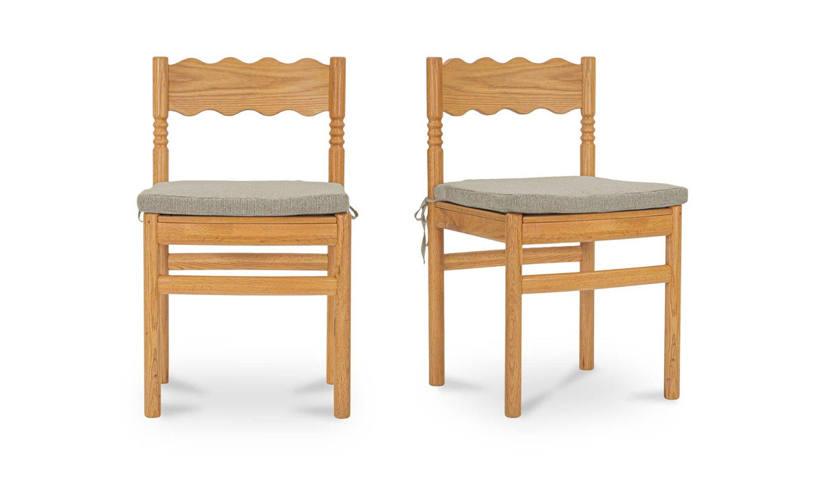 Sai Dining Chair Natural - Set of Two by Moe's Home Collection - view 2