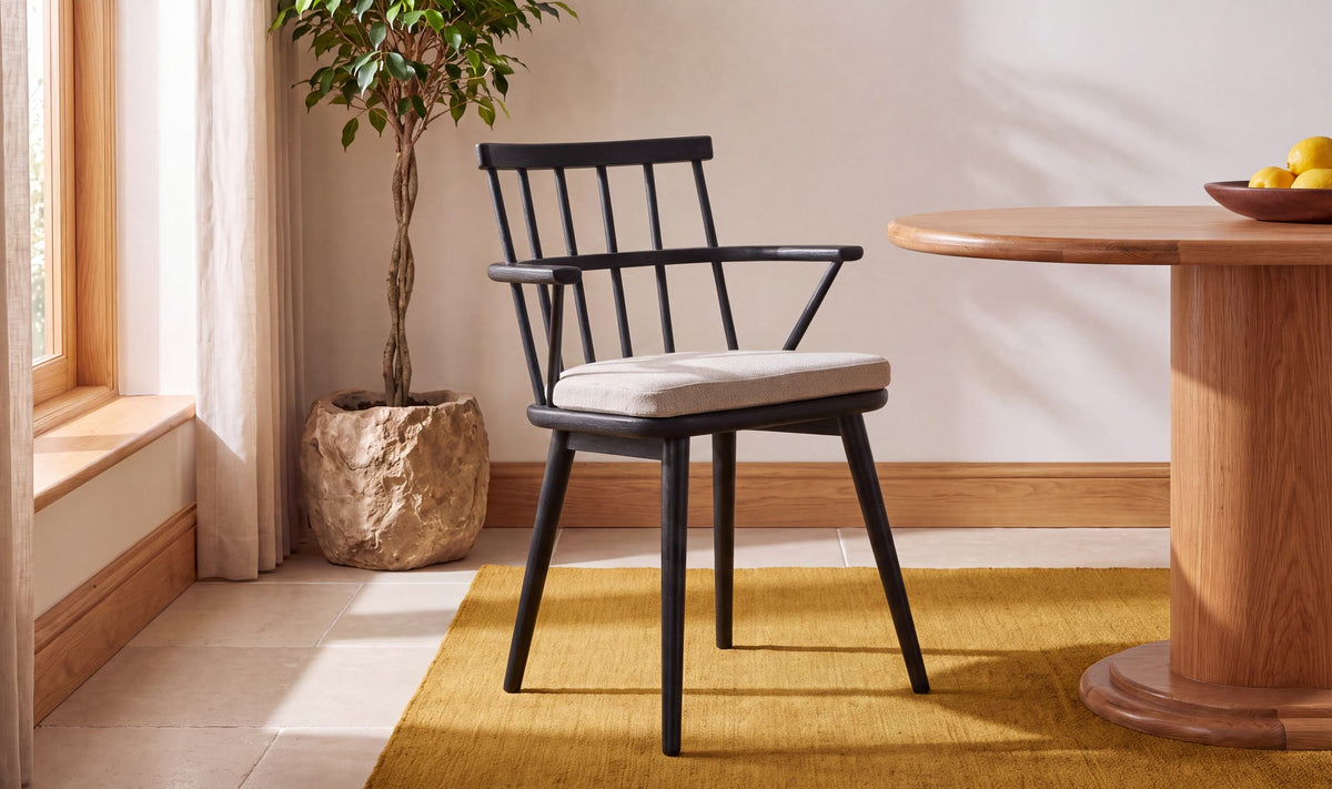 Keaton Dining Chair Black - Set of Two by Moe's Home Collection - view 3