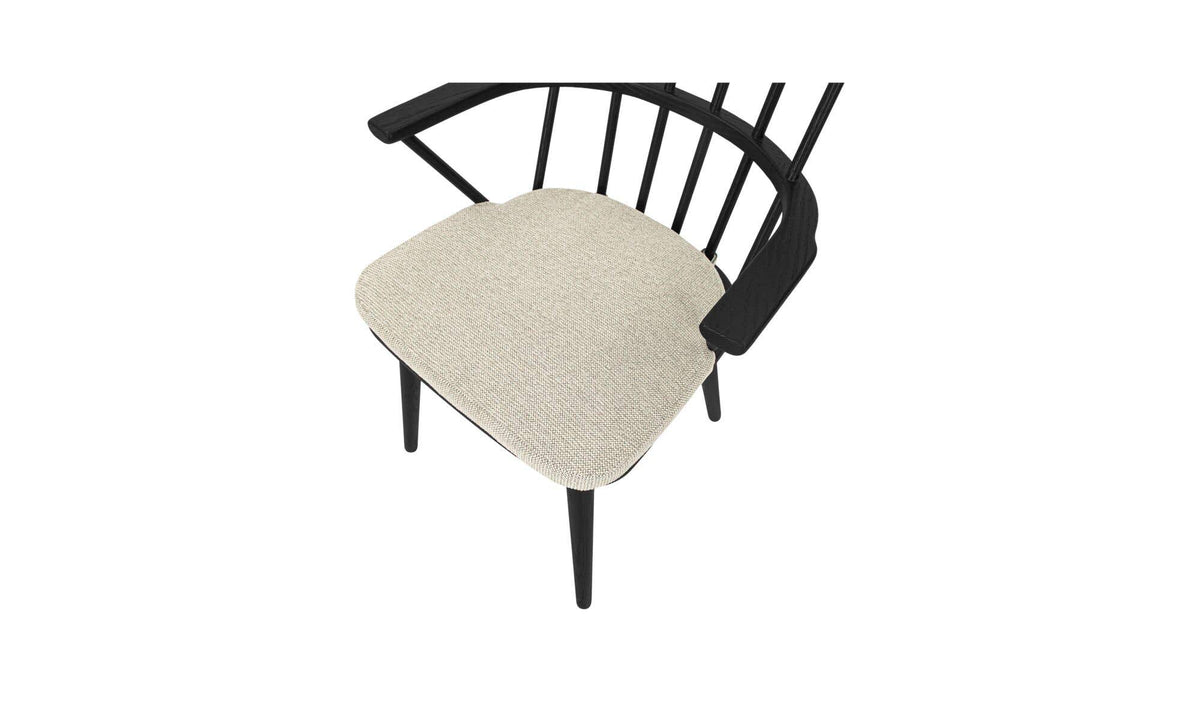 Keaton Dining Chair Black - Set of Two by Moe's Home Collection - view 12