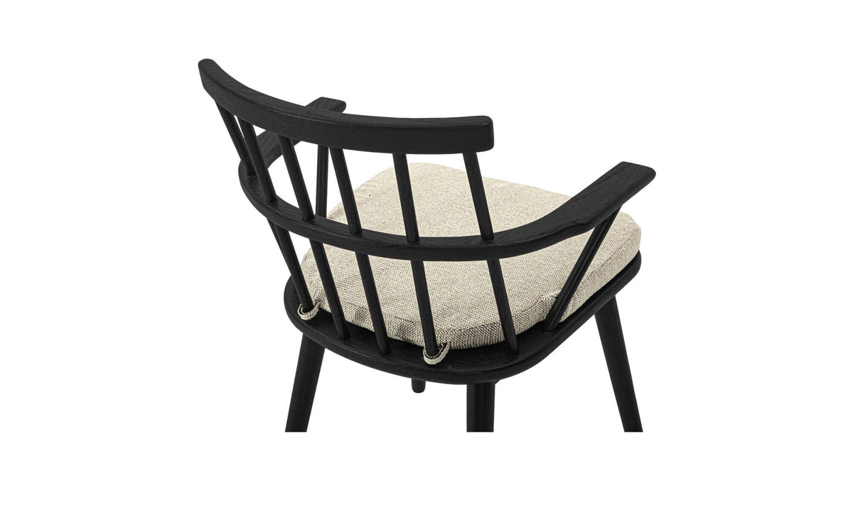 Keaton Dining Chair Black - Set of Two by Moe's Home Collection - view 13