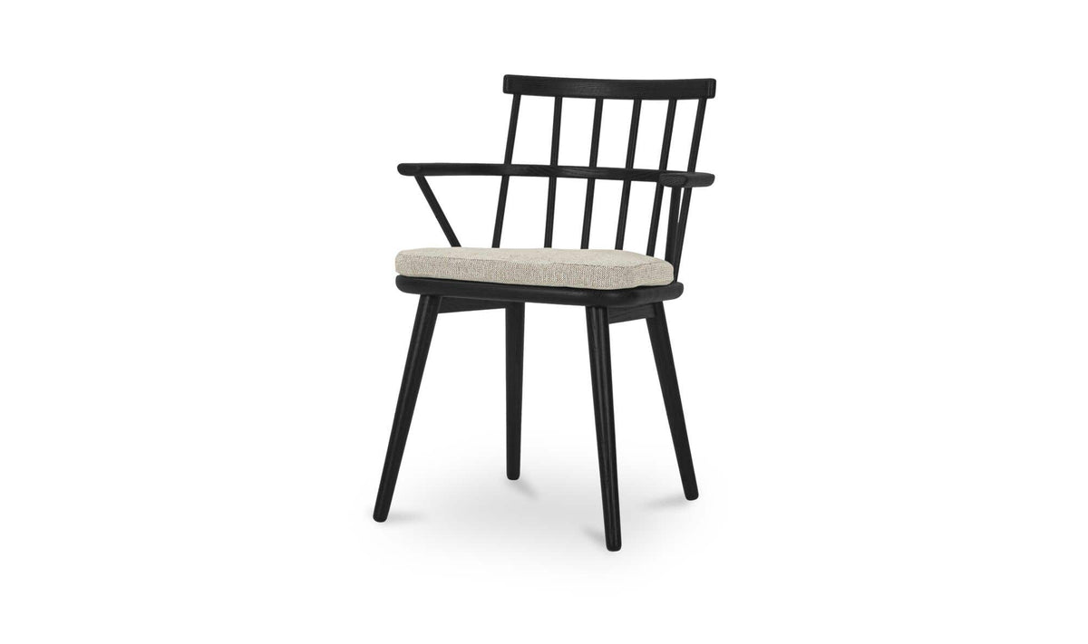 Keaton Dining Chair Black - Set of Two by Moe's Home Collection - view 7