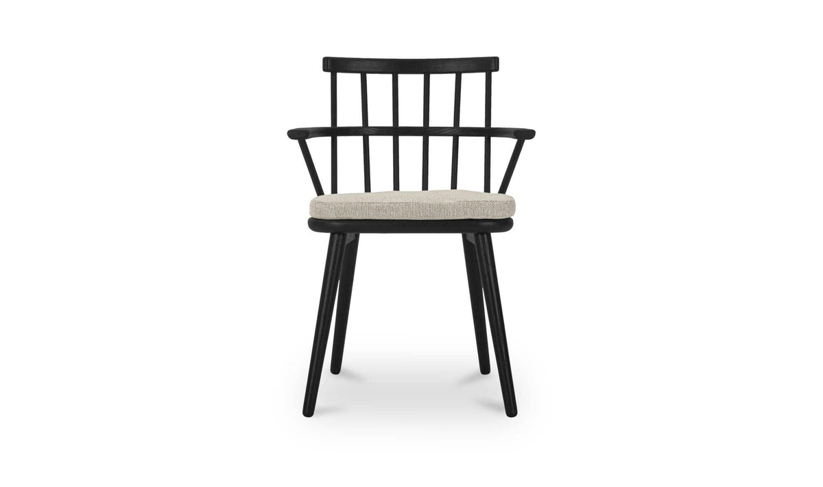 Keaton Dining Chair Black - Set of Two by Moe's Home Collection - view 6