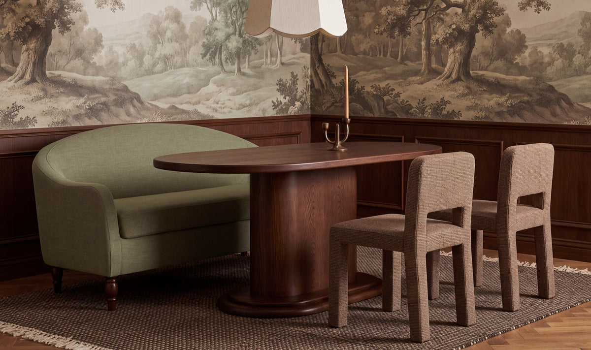 Roma Dining Table Dark Brown by Moe's Home Collection - view 3