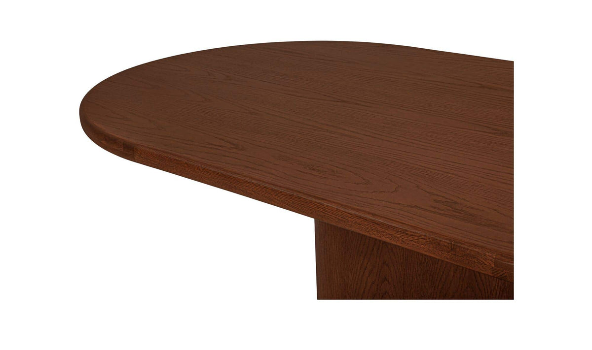 Roma Dining Table Dark Brown by Moe's Home Collection - view 9