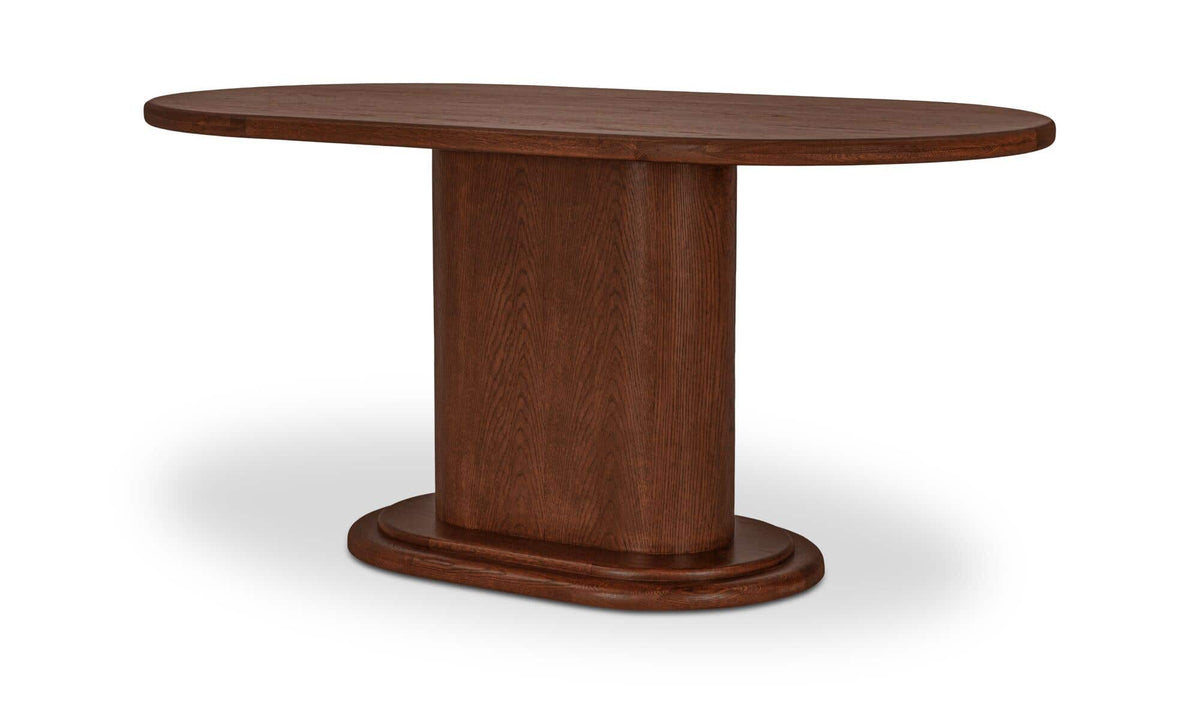 Roma Dining Table Dark Brown by Moe's Home Collection - view 4