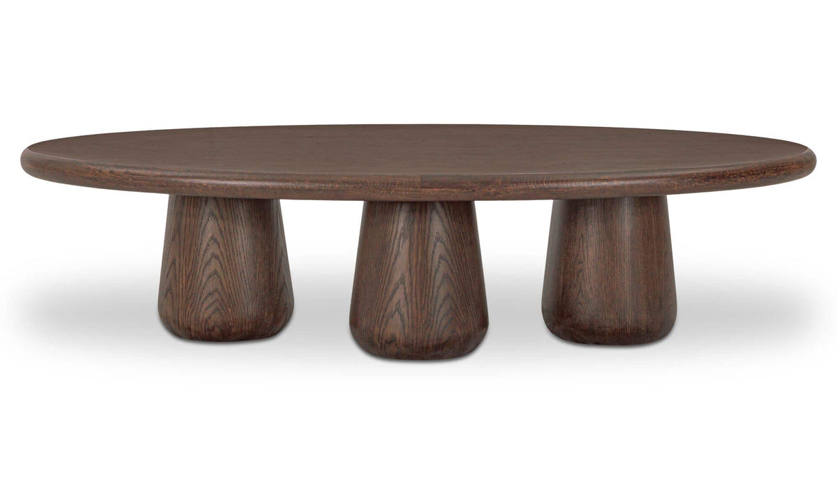 Rhone Coffee Table Dark Brown by Moe's Home Collection - view 2