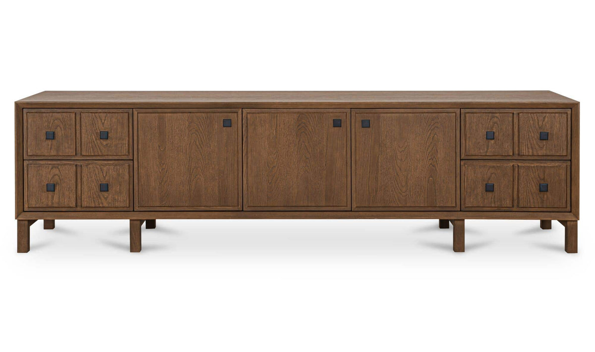 Hugo Media Unit Brown by Moe's Home Collection - view 2