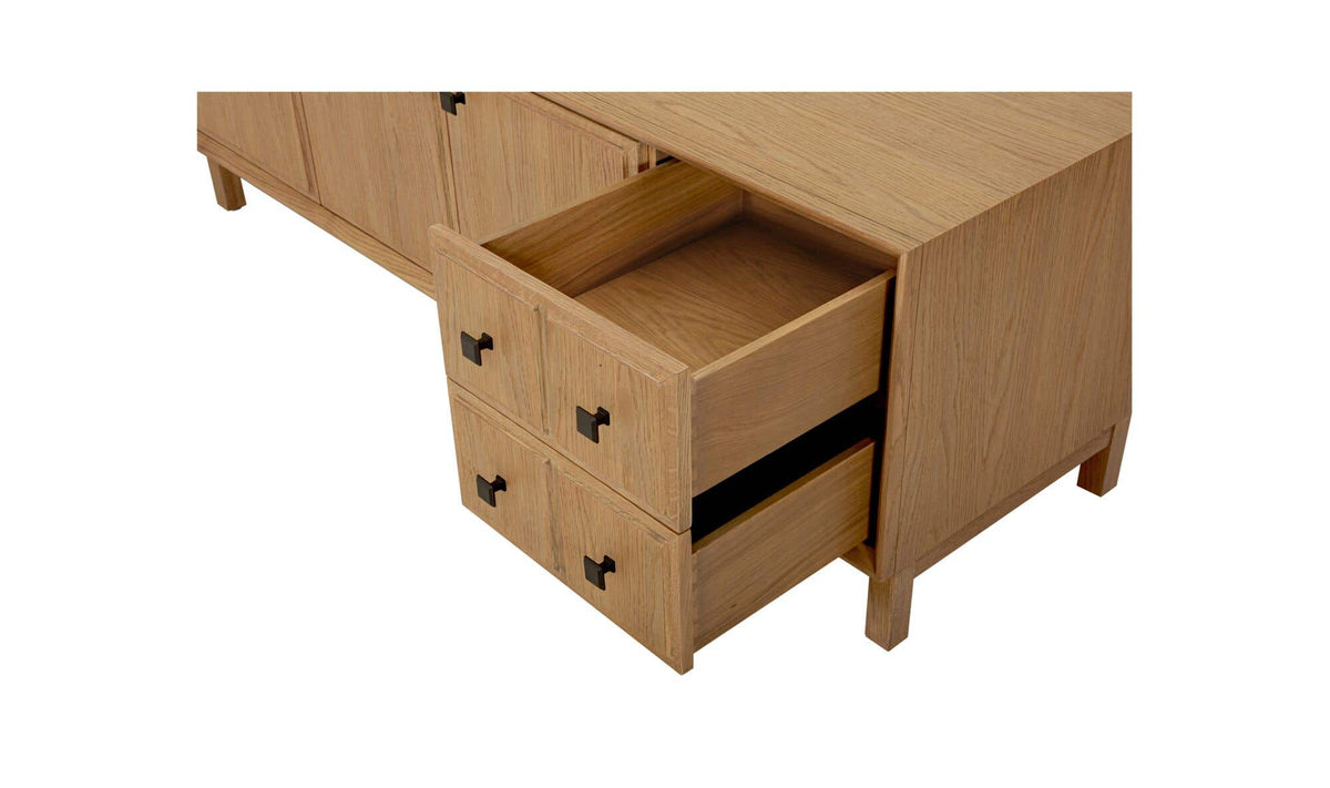 Hugo Media Unit Natural by Moe's Home Collection - view 13