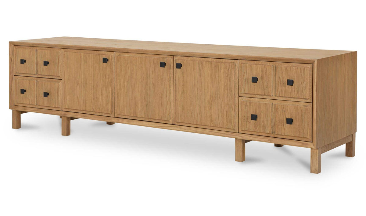 Hugo Media Unit Natural by Moe's Home Collection - view 5