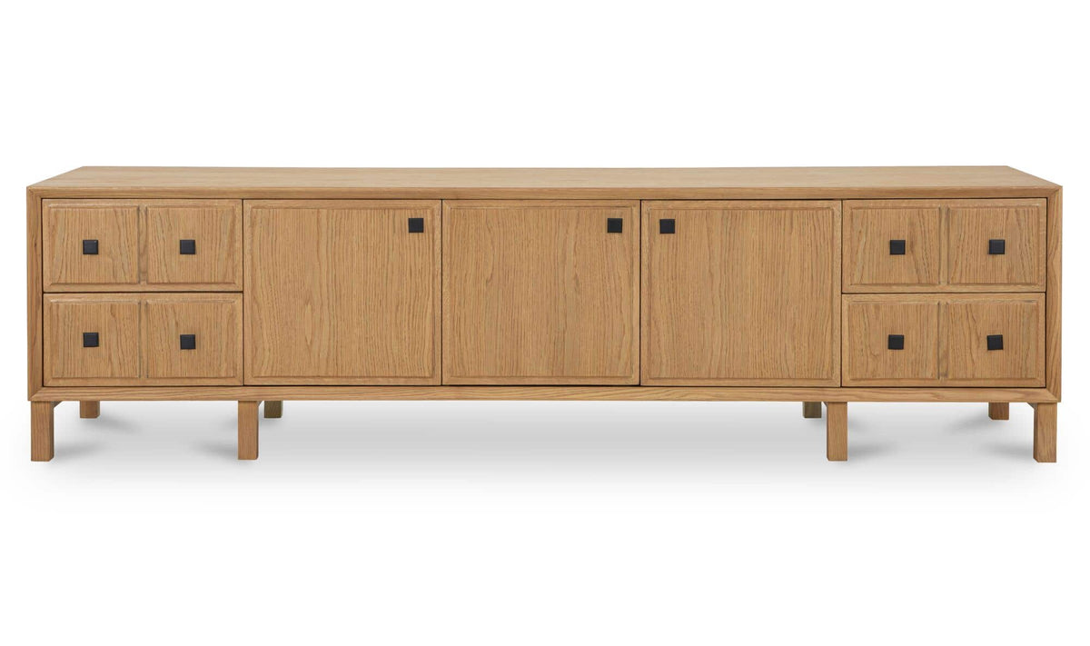 Hugo Media Unit Natural by Moe's Home Collection - view 2
