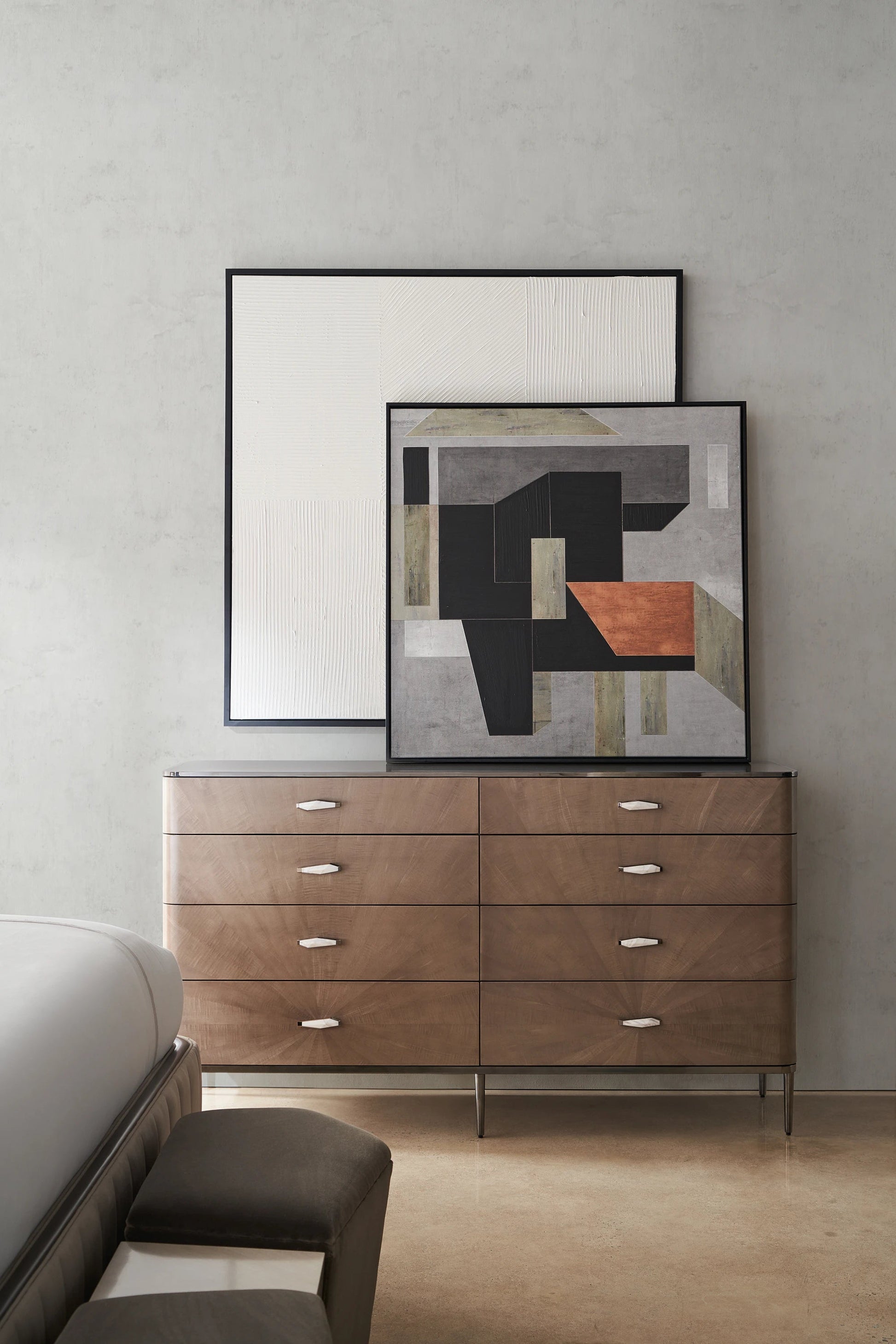 Prism Deep Bronze Dresser 66" by Caracole - view 2