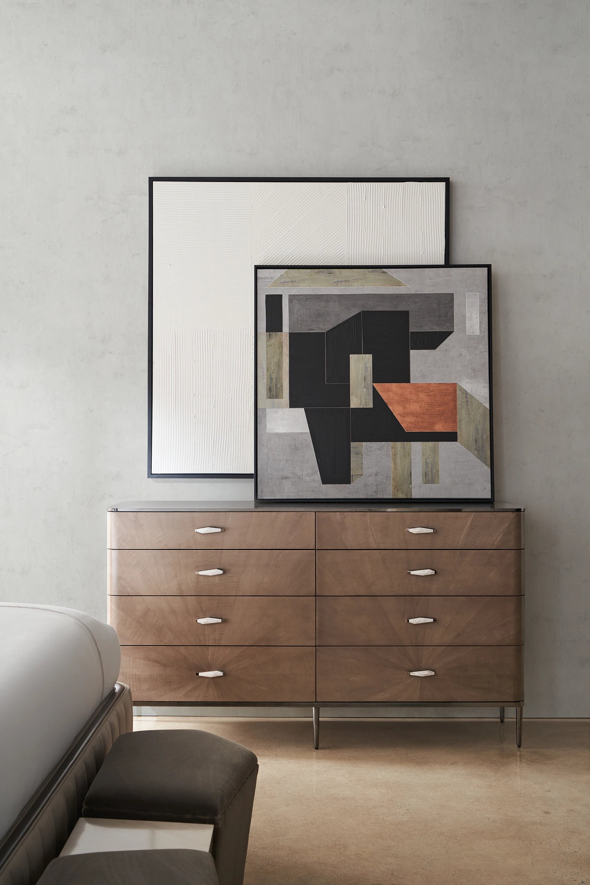 Prism Deep Bronze Dresser 66" by Caracole - view 2