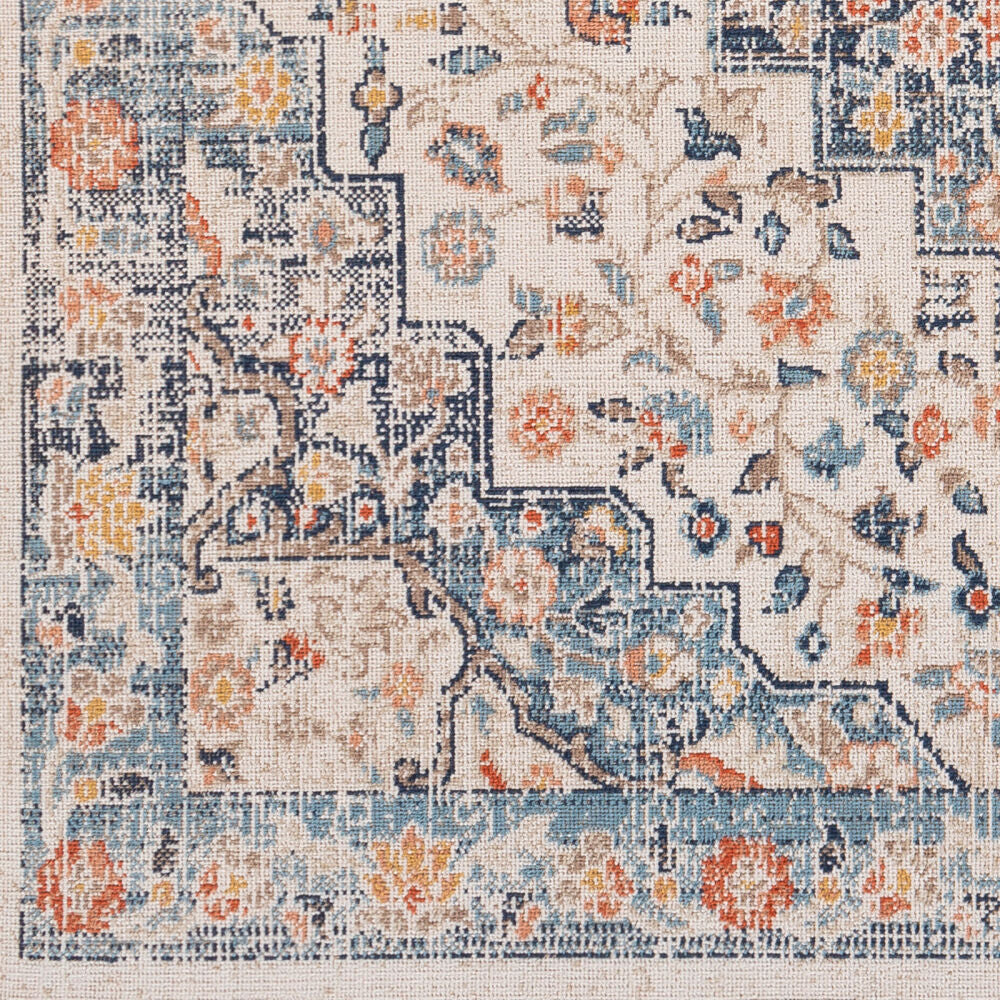Huntington Beach Cream/Tan Machine Woven Rug HTB-2322 - swatch