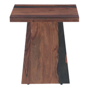 Calypso 21" Side Table in Burnt Sheesham - image 1