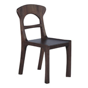 Ellispe 18" Dining Chair in Glossy Driftwood - image 1