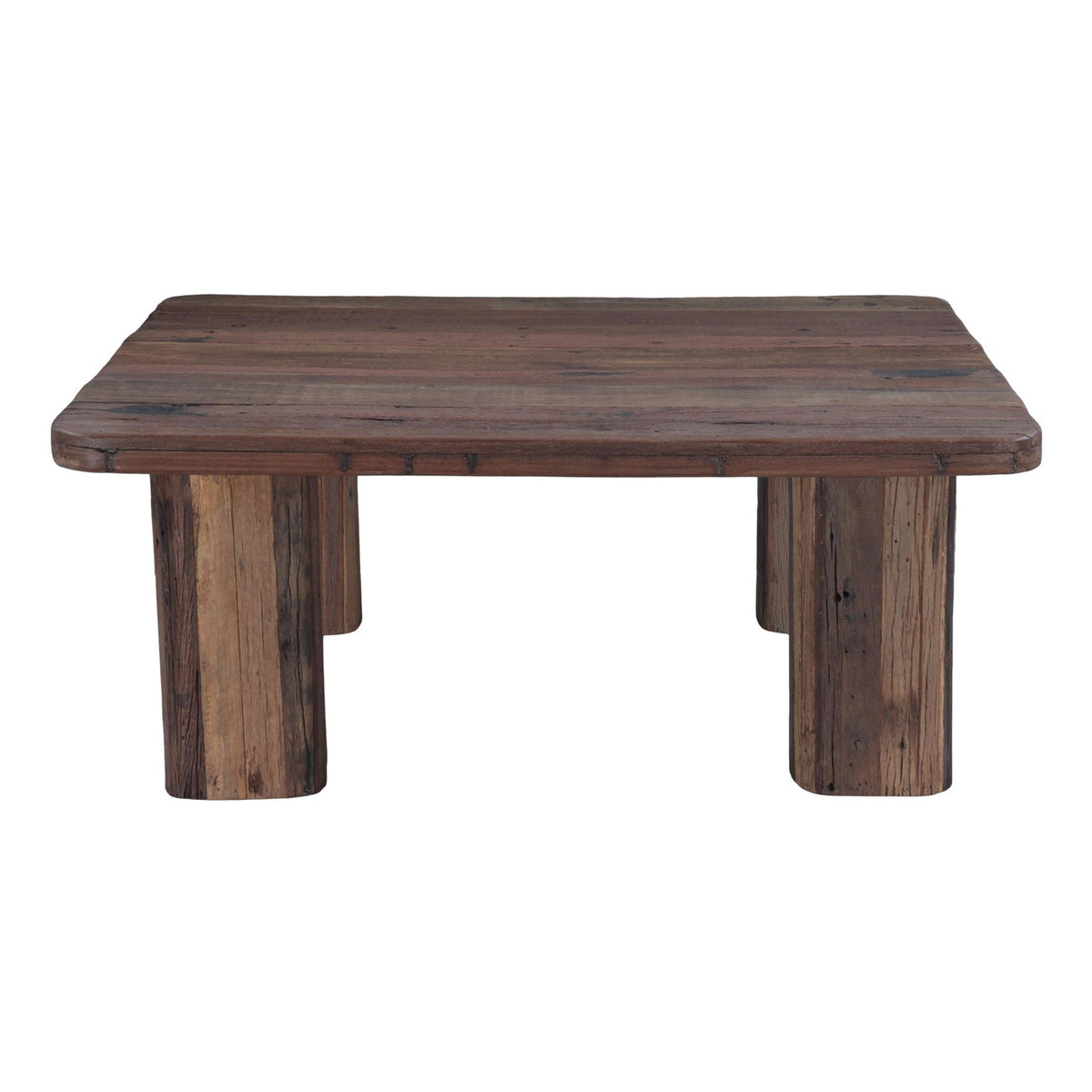 Hickory 48" Square Coffee Table in Reclaimed Hardwood - image 1
