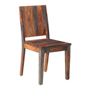 Meridian 17" Wood Dining Chair in Capri Sheesham - image 1