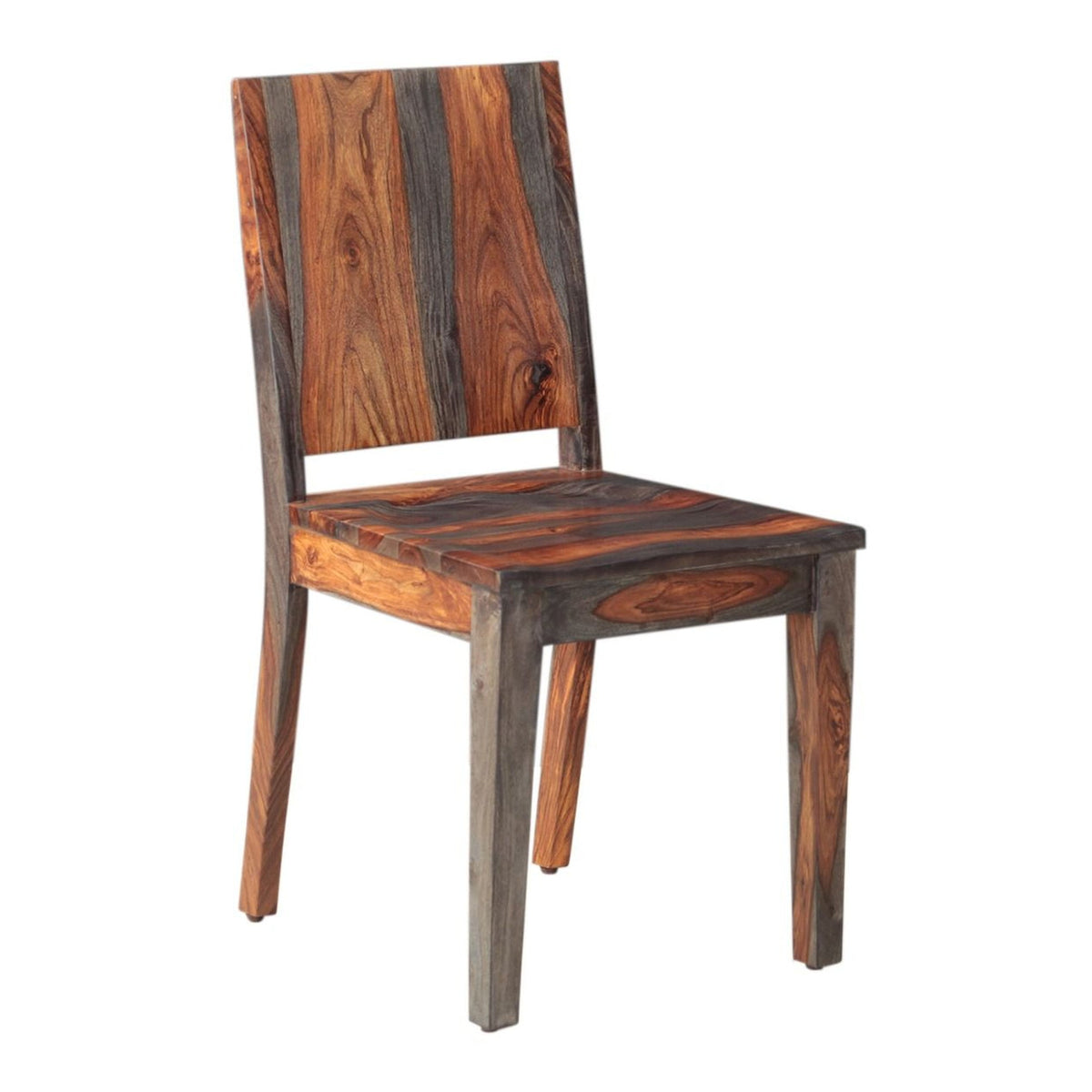 Meridian 17" Wood Dining Chair in Capri Sheesham - image 1