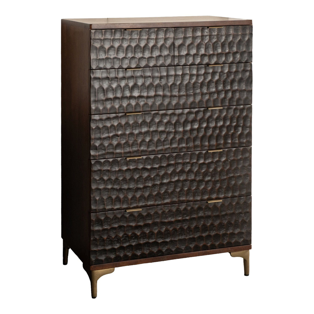 Santa Cruz 34" Tall Chest in Two Tone - image 1