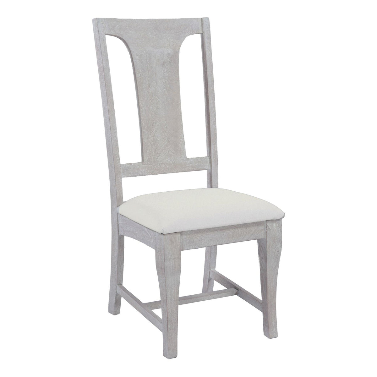 San Rafael 18" Upholstered Dining Chair in Heirloom White - image 1