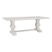 San Rafael 84" Dining Table in Heirloom White - image 1